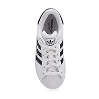 Kids'  Superstar II Lace Up Sneaker - White/Black/