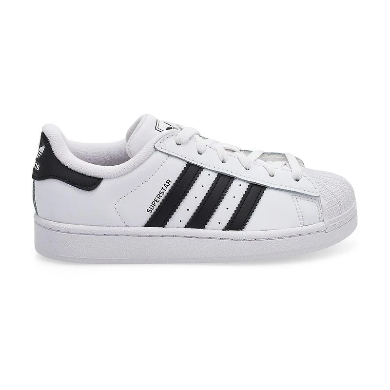 Kids' Superstar II Lace Up Sneaker - White/Black/