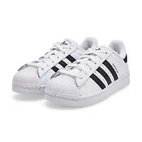 Kids'  Superstar II Lace Up Sneaker - White/Black/