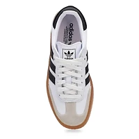 Women's Sambae Lace Up Sneaker -White/Core Black/G