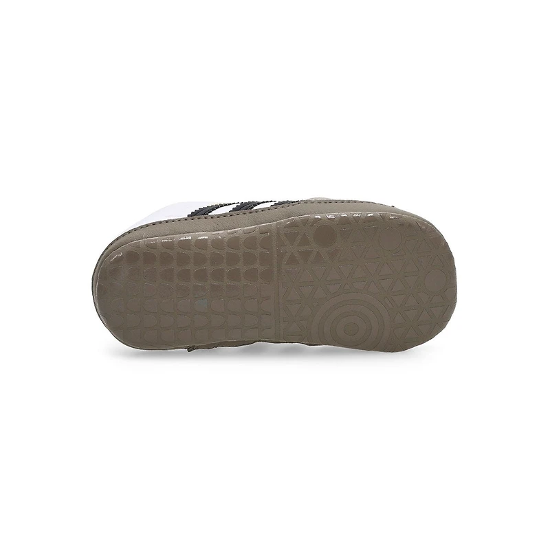 Espadrilles Samba Crib pour bbs - Noir/Blanc/Ble
