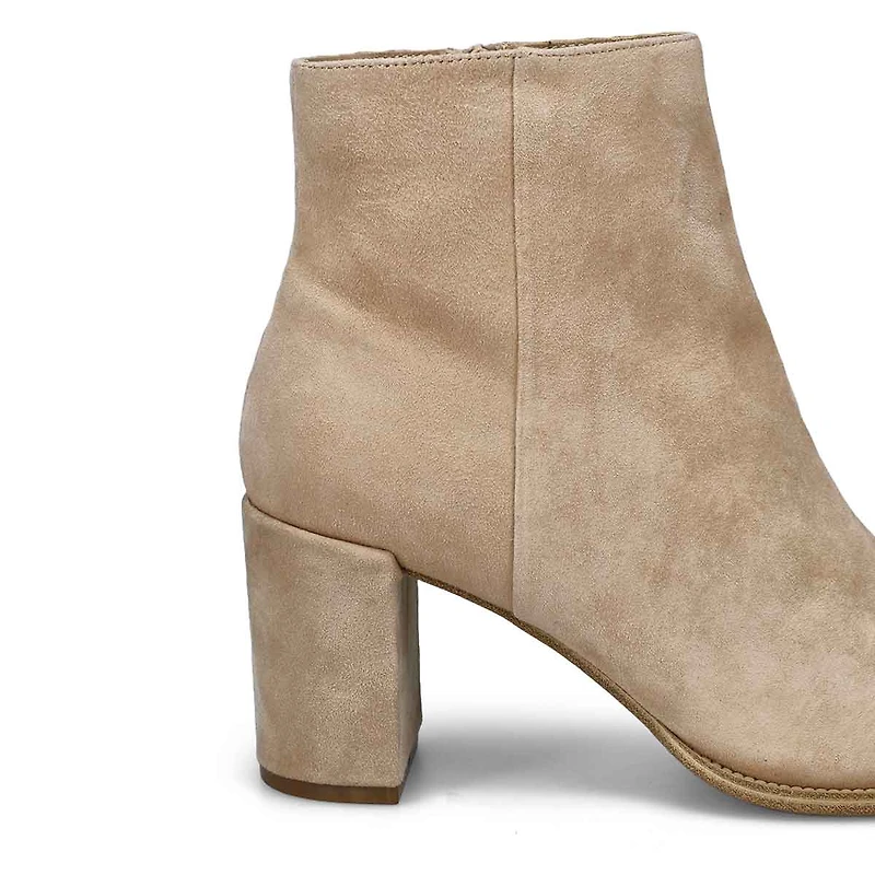 Women's  Jozie Casual Suede Ankle Boot - Sand