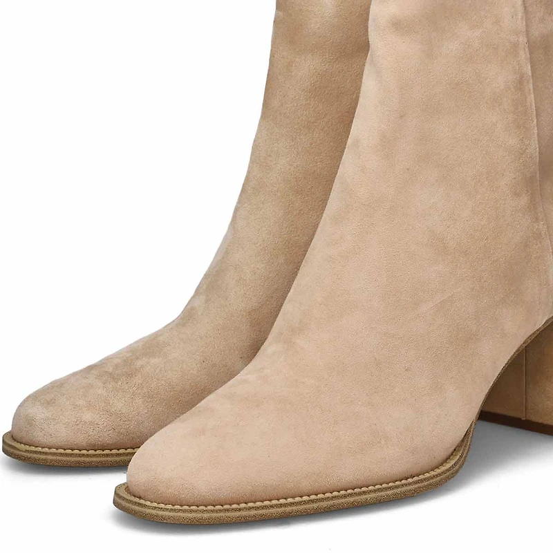 Women's  Jozie Casual Suede Ankle Boot - Sand