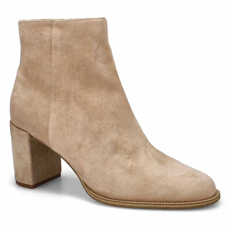 Women's  Jozie Casual Suede Ankle Boot - Sand