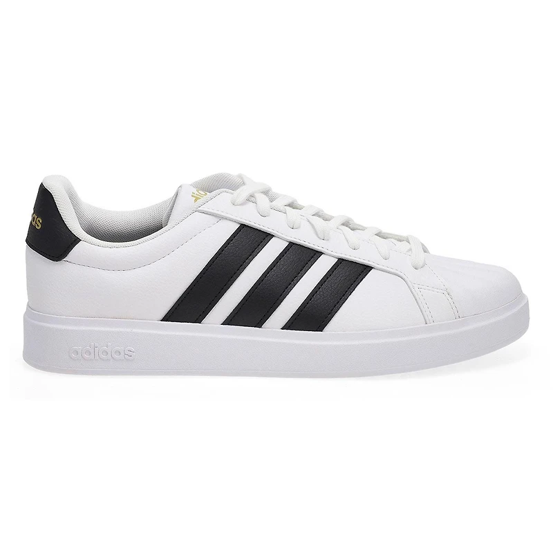 Men's Street Talk Lace Up Sneaker - White/Black/Go