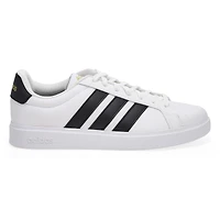 Men's Street Talk Lace Up Sneaker - White/Black/Go