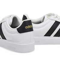 Baskets  lacets STREET TALK, blanc/noir/or mtall
