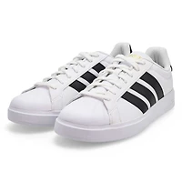 Men's Street Talk Lace Up Sneaker - White/Black/Go
