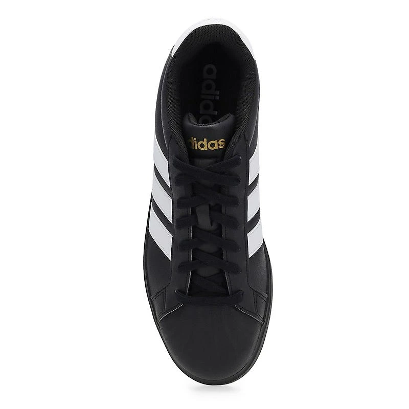 Men's Street Talk Lace Up Sneaker - White/Black/Go