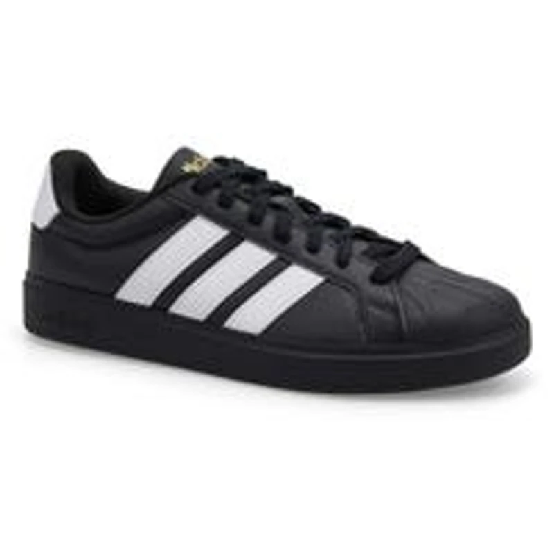 Men's Street Talk Lace Up Sneaker - White/Black/Go