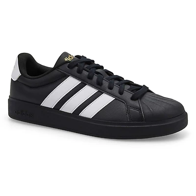 Men's Street Talk Lace Up Sneaker - White/Black/Go