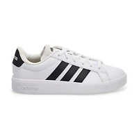 Kids' Grand Court 3.0 J Sneaker - White/Core Black