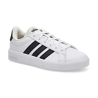Kids' Grand Court 3.0 J Sneaker - White/Core Black