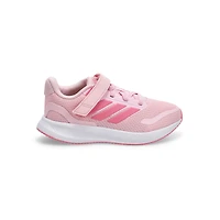 Girls'  Runfalcon 5 EL C Sneaker - Clear Pink/Blis