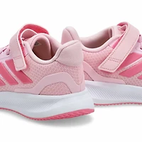 Girls'  Runfalcon 5 EL C Sneaker - Clear Pink/Blis
