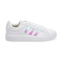 Kids' Grand Court 3.0 J Sneaker - White/Core Black