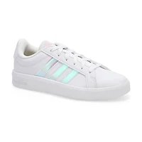 Kids' Grand Court 3.0 J Sneaker - White/Core Black