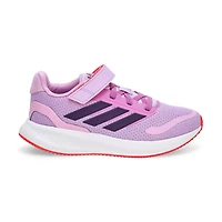 Girls'  RunFalcon 5 EL C Sneaker - Power Plum/Auro