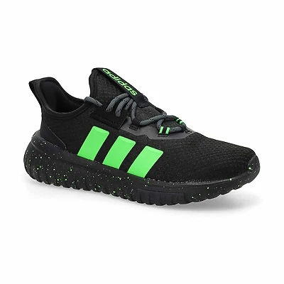 Kids'  Kaptir 4.0 K Sneaker - Black/Lime Burst/Whi