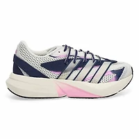 Baskets  lacets LIGHT BLAZE, blanc cass/rouge lu
