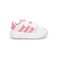 Baskets GRAND COURT 2.0 CF I, blanc/rose/noir, béb