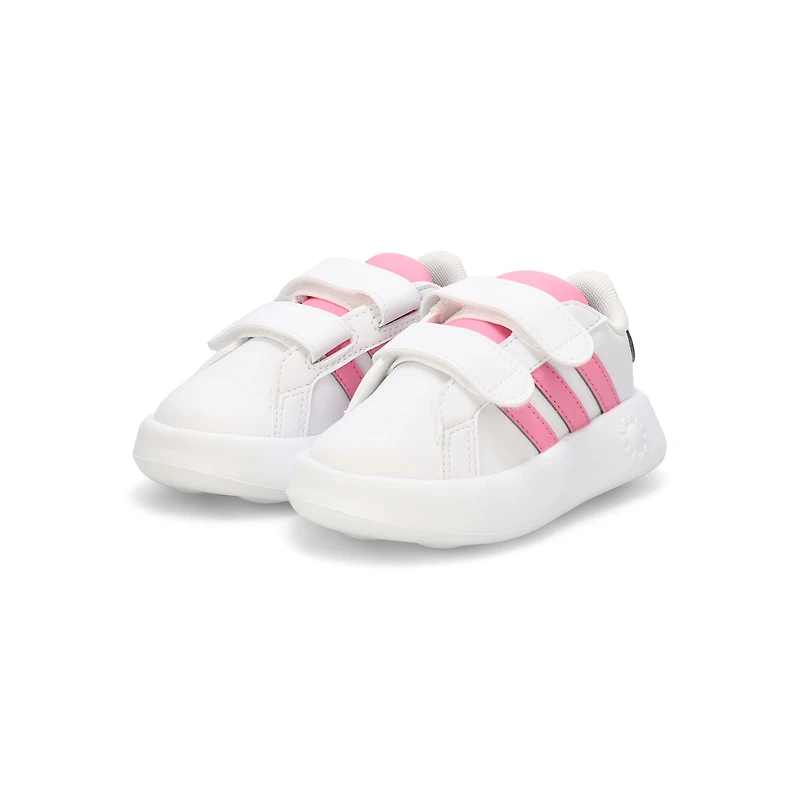 Baskets GRAND COURT 2.0 CF I, blanc/rose/noir, béb