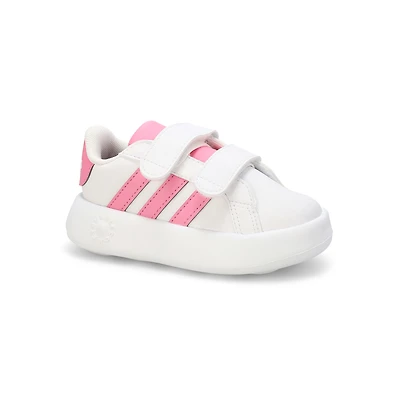Baskets GRAND COURT 2.0 CF I, blanc/rose/noir, béb