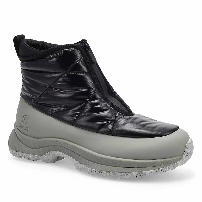Women's  JunoZip Waterproof Winter Ankle Boot - Bl