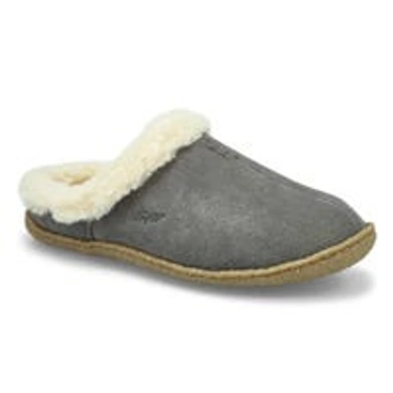 Women's Jupiter Open Back Slipper - Burgundy