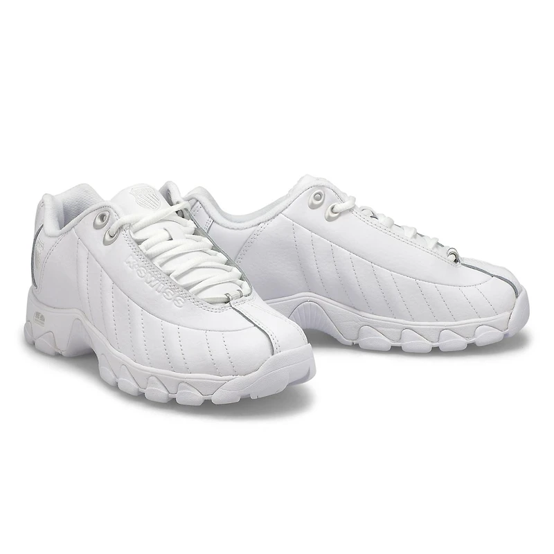 Women's ST329 Sneaker - White /Silver