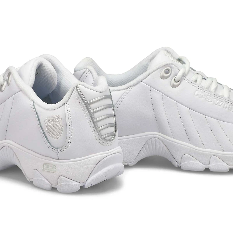 Women's ST329 Sneaker - White /Silver