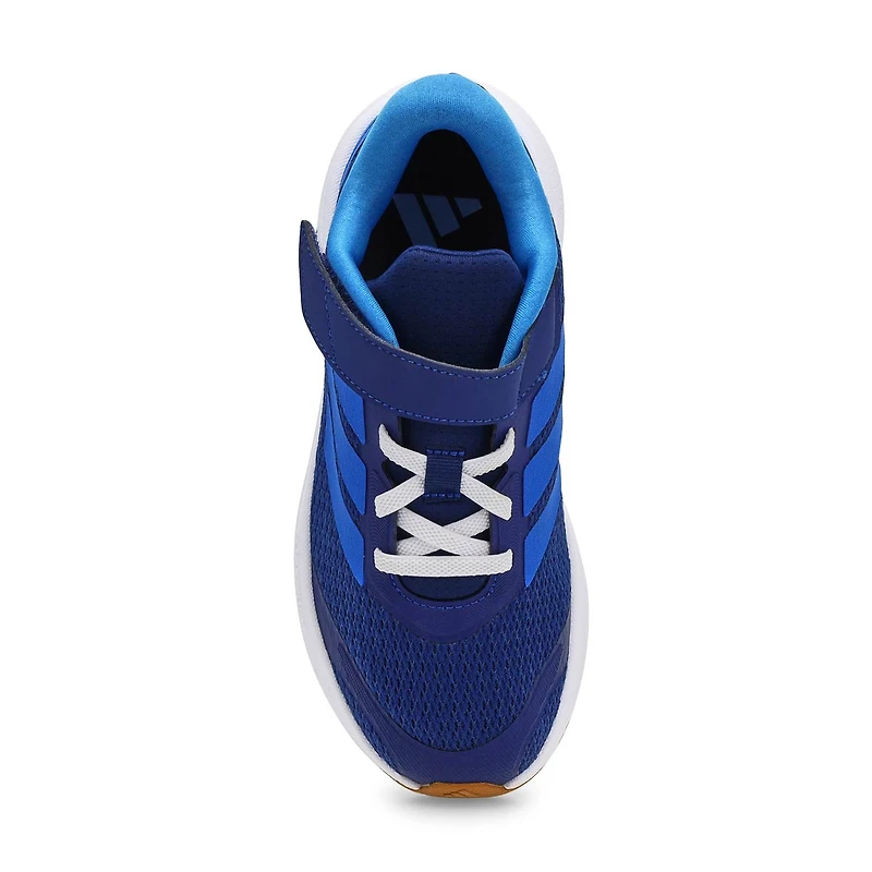 Boys' RunFalcon 6 C Sneaker - Dark Blue/Bright Ro