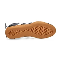 Girls'  Grand Court Lo Lace Up Sneaker - White/Bla