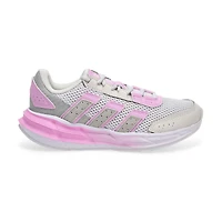 Baskets ASTRASTAR J, gris/lilas/gris deux, filles