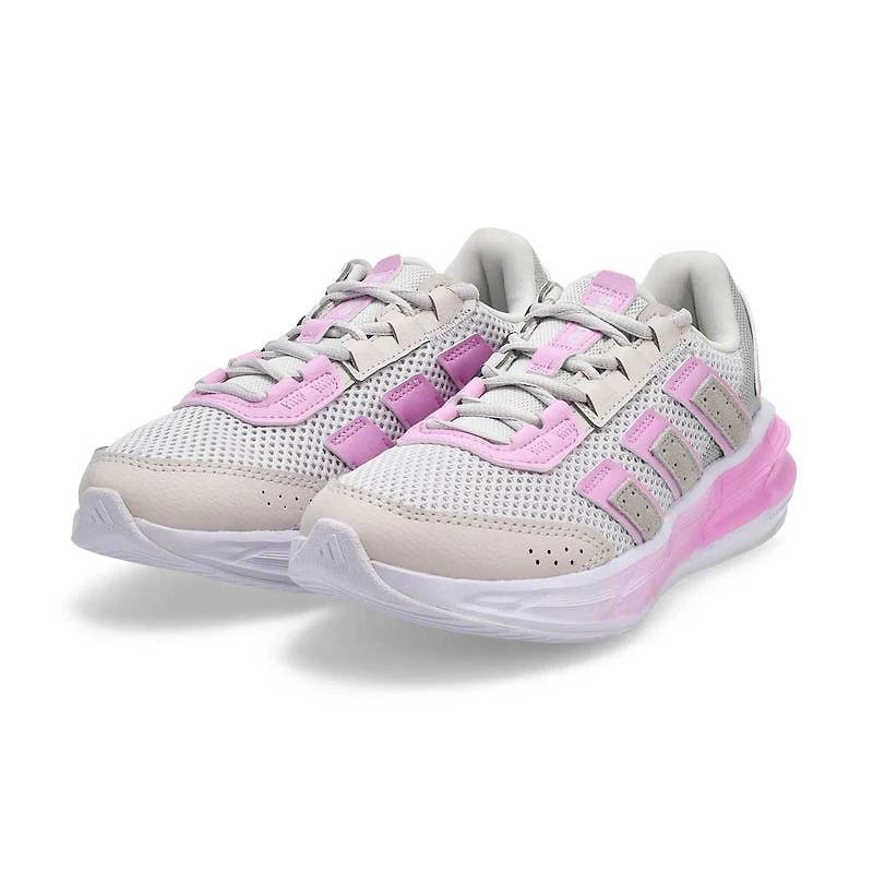 Baskets ASTRASTAR J, gris/lilas/gris deux, filles