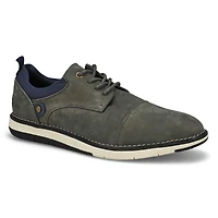 Men's Kingston Leather Casual Dress Oxford - Brown
