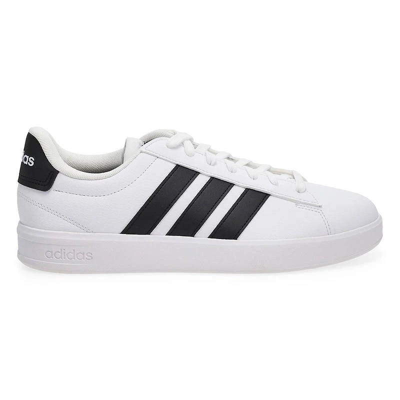 Men's Grand Court 3.0 Lace Up Wide Sneaker - White