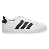 Men's Grand Court 3.0 Lace Up Sneaker - White/Blac