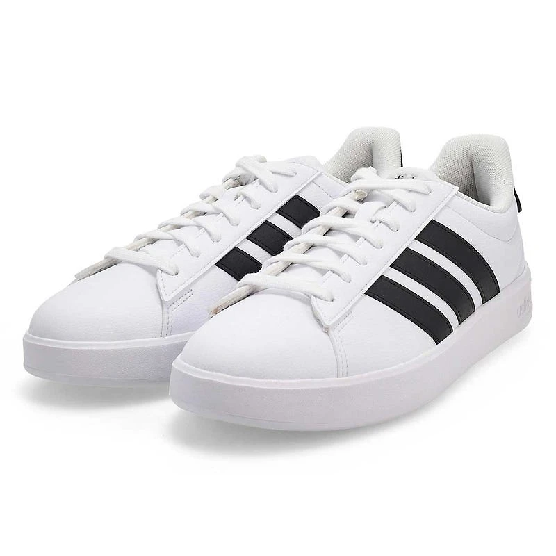 Men's Grand Court 3.0 Lace Up Wide Sneaker - White