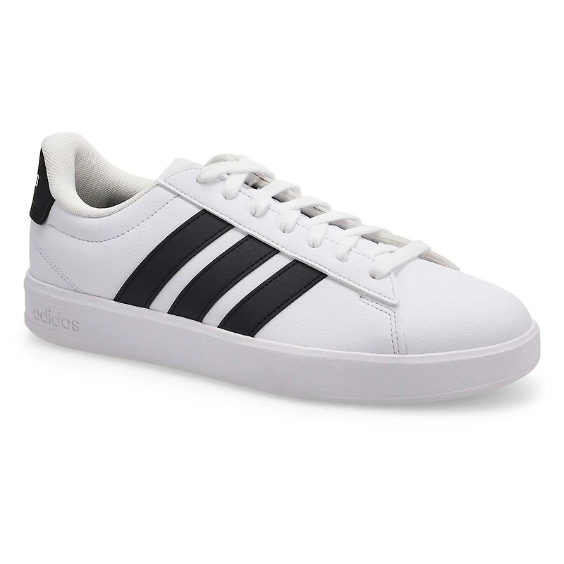 Men's Grand Court 3.0 Lace Up Wide Sneaker - White