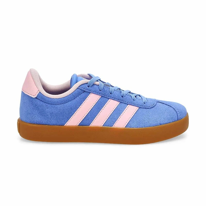 Kids'  VL Court 3.0 K Lace Up Sneaker - Blue Fushi