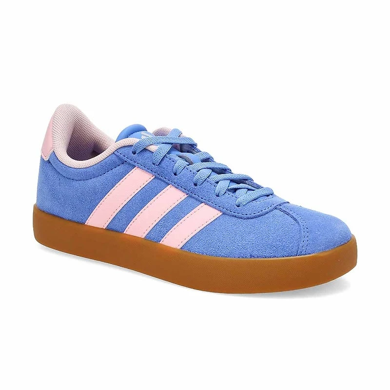 Kids'  VL Court 3.0 K Lace Up Sneaker - Blue Fushi