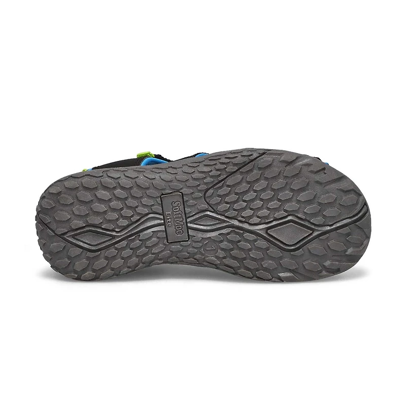 Boys' Kyle Fisherman Sandal - Black Lime/Green