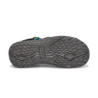Boys' Kyle Fisherman Sandal - Black Lime/Green