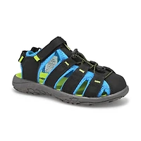 Boys' Kyle Fisherman Sandal - Black Lime/Green