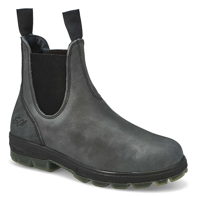 Women's Kylie Chelsea Boot - Black Crazy Horse