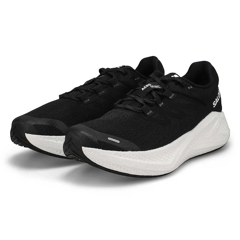Men's Aero Glide 3 Performance Runner - Black/Whit