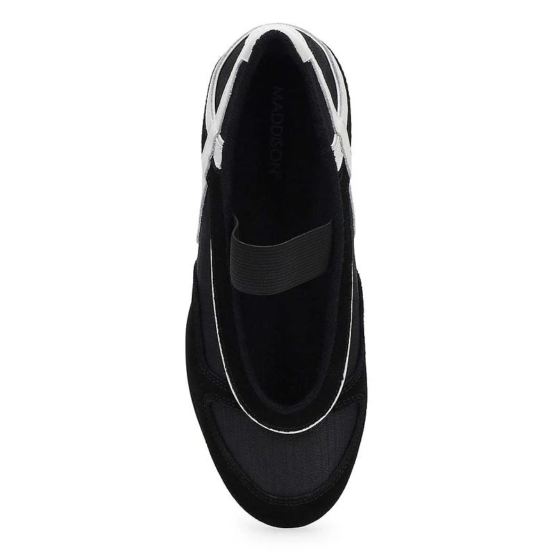 Women's Lettie Mary Jane Sneaker - Black/White