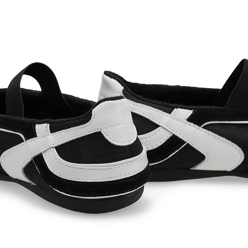 Women's Lettie Mary Jane Sneaker - Black/White