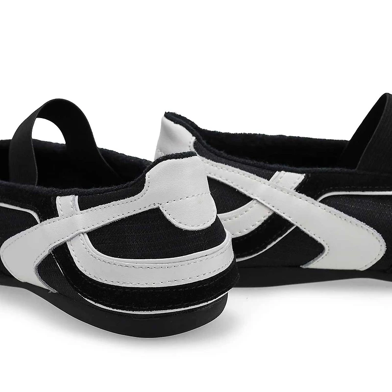 Women's Lettie Mary Jane Sneaker - Black/White